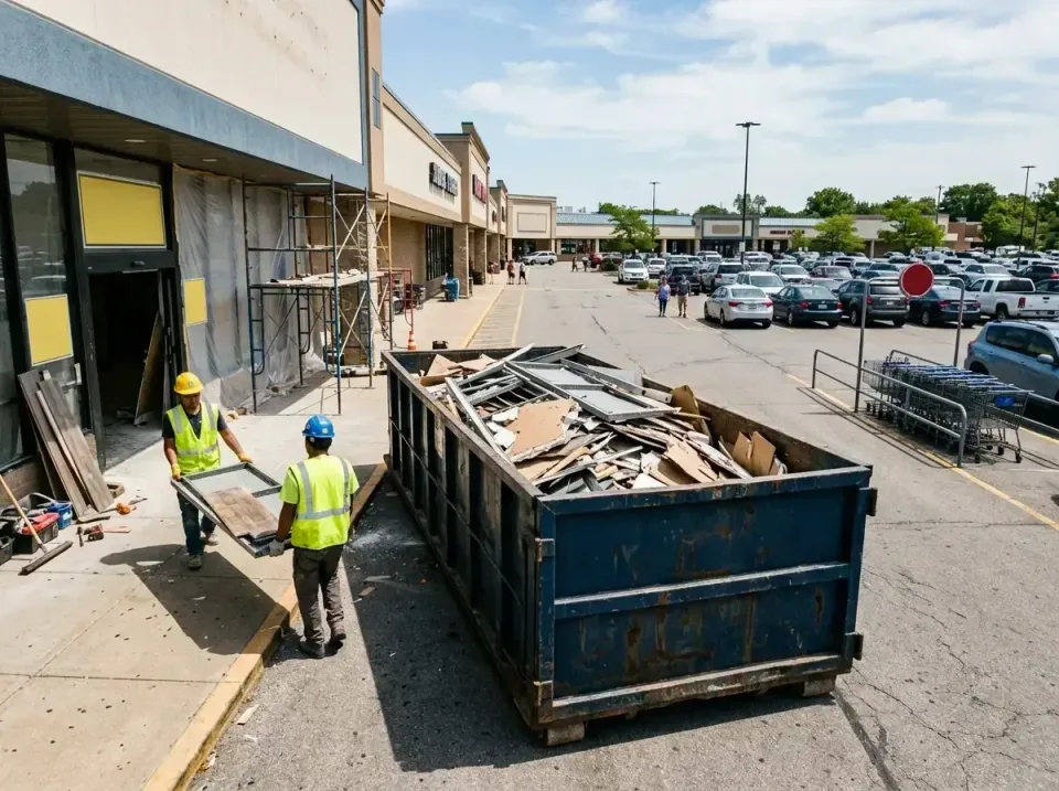 retail-store-renovation-debris-003 — frequently asked questions, Roll-off Dumpster Rentals in Spencerville, OH